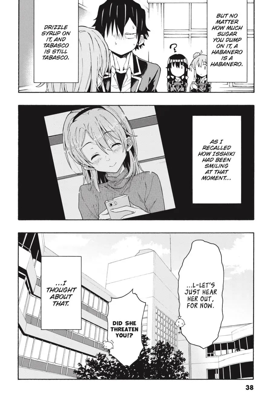 My Youth Romantic Comedy Is Wrong as I Expected @ comic Chapter 71 page 38 - Chapter 71