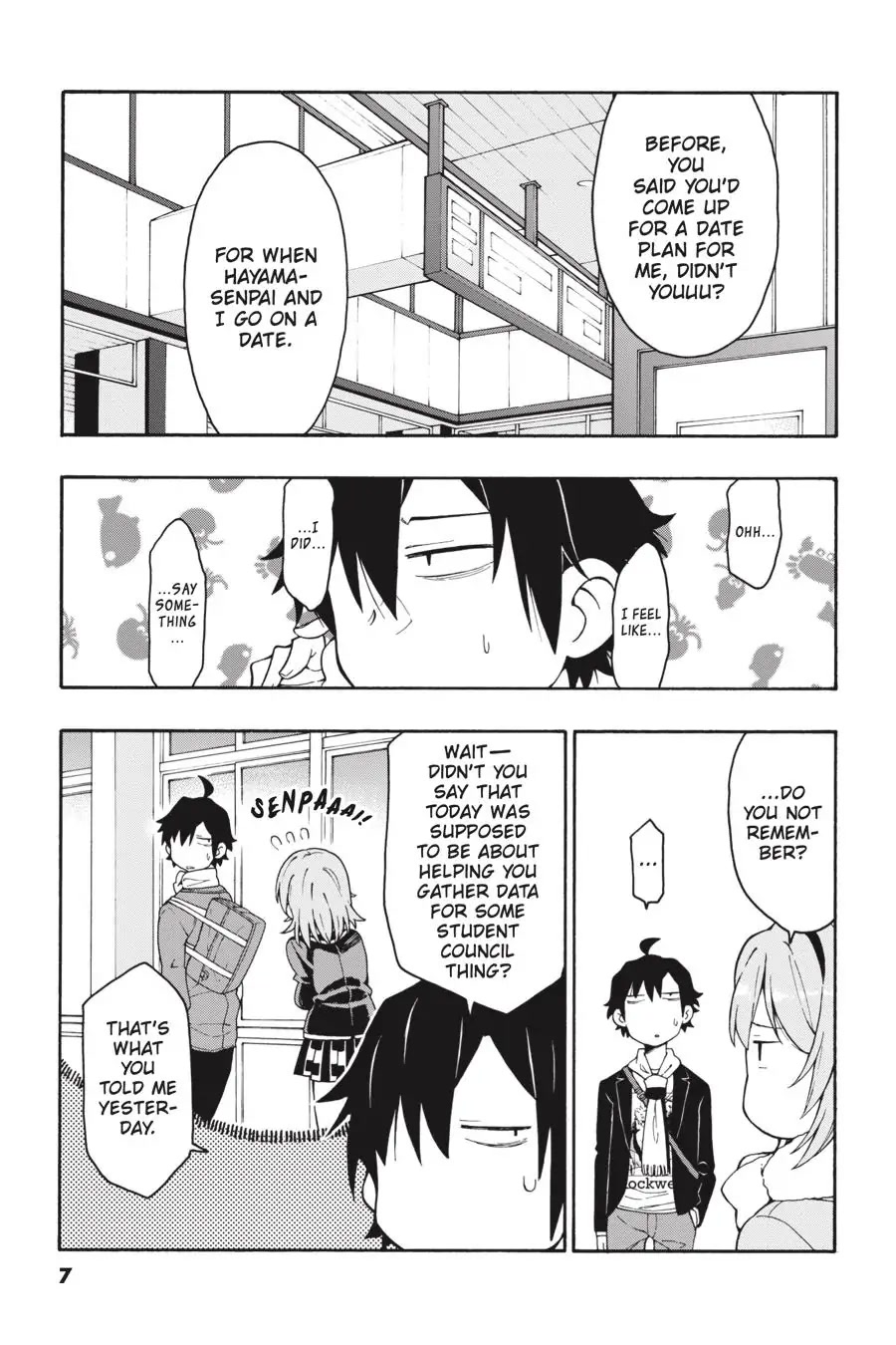 My Youth Romantic Comedy Is Wrong as I Expected @ comic Chapter 71 page 7 - Chapter 71
