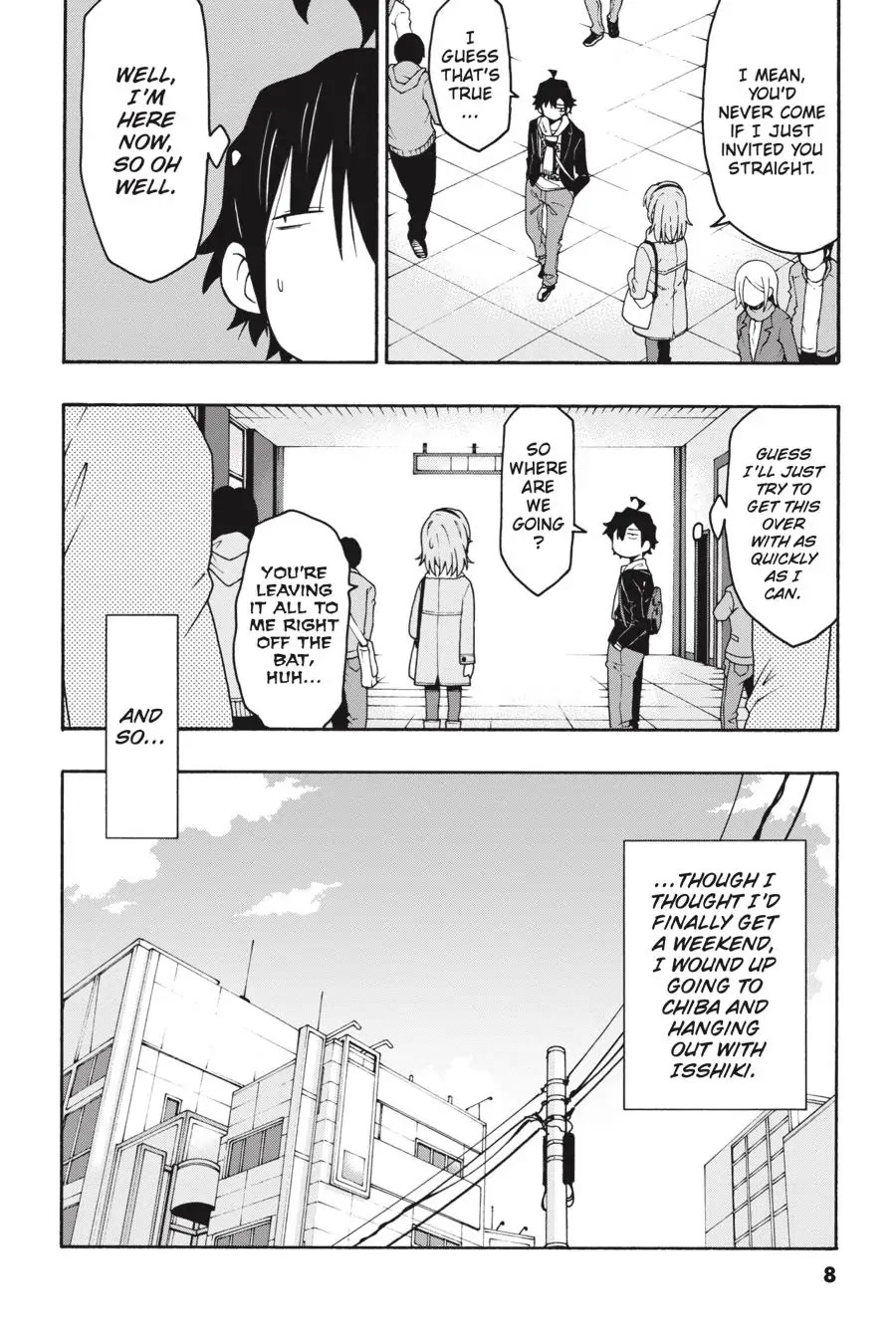 My Youth Romantic Comedy Is Wrong as I Expected @ comic Chapter 71 page 8 - Chapter 71