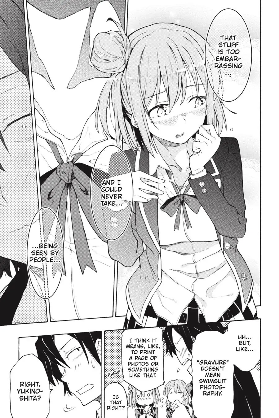 My Youth Romantic Comedy Is Wrong as I Expected @ comic Chapter 72 page 11 - Chapter 72