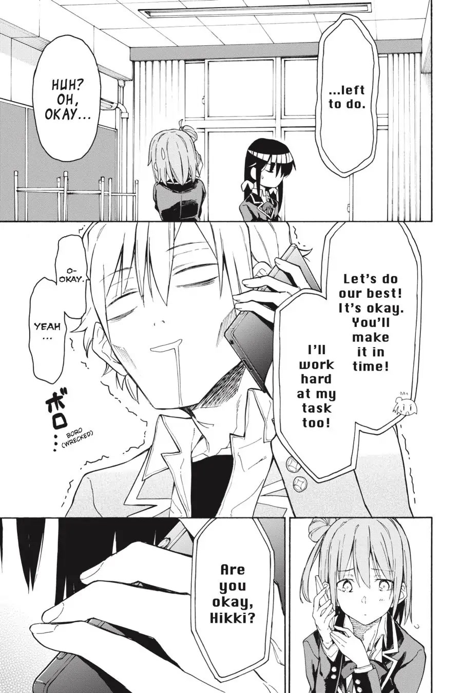 My Youth Romantic Comedy Is Wrong as I Expected @ comic Chapter 72 page 19 - Chapter 72