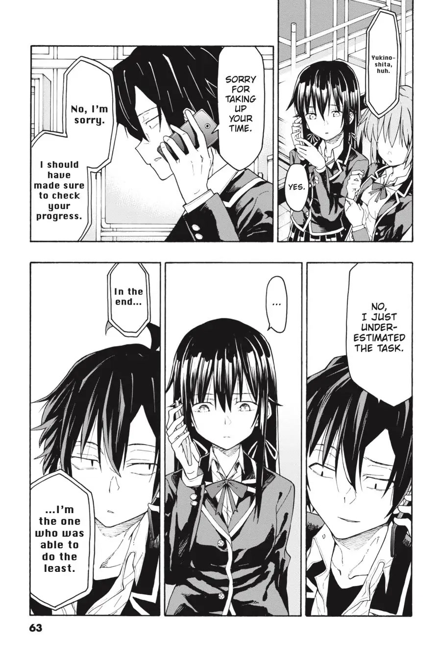 My Youth Romantic Comedy Is Wrong as I Expected @ comic Chapter 72 page 23 - Chapter 72