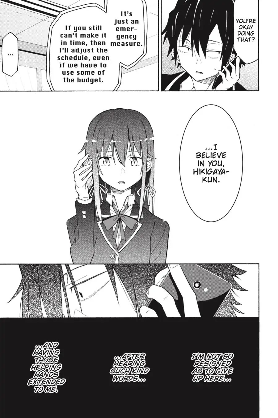 My Youth Romantic Comedy Is Wrong as I Expected @ comic Chapter 72 page 25 - Chapter 72