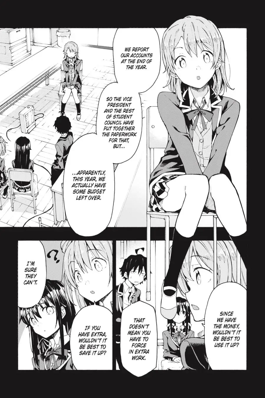 My Youth Romantic Comedy Is Wrong as I Expected @ comic Chapter 72 page 3 - Chapter 72