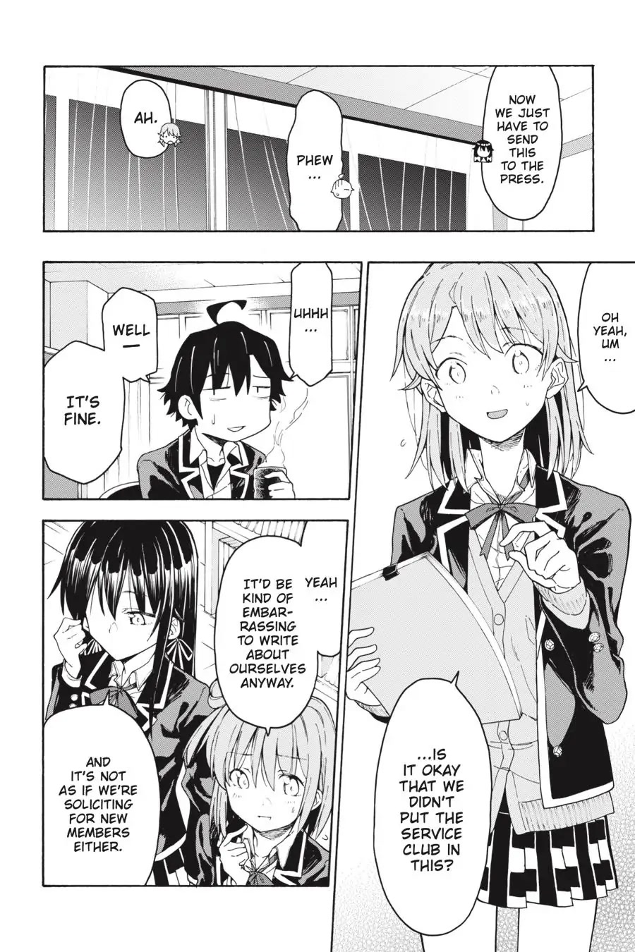 My Youth Romantic Comedy Is Wrong as I Expected @ comic Chapter 72 page 30 - Chapter 72