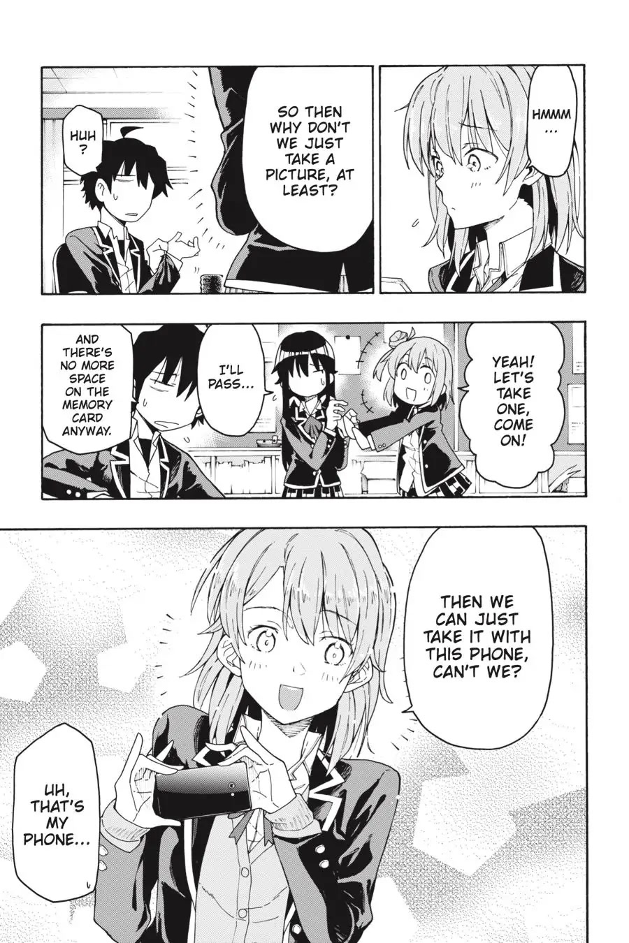 My Youth Romantic Comedy Is Wrong as I Expected @ comic Chapter 72 page 31 - Chapter 72