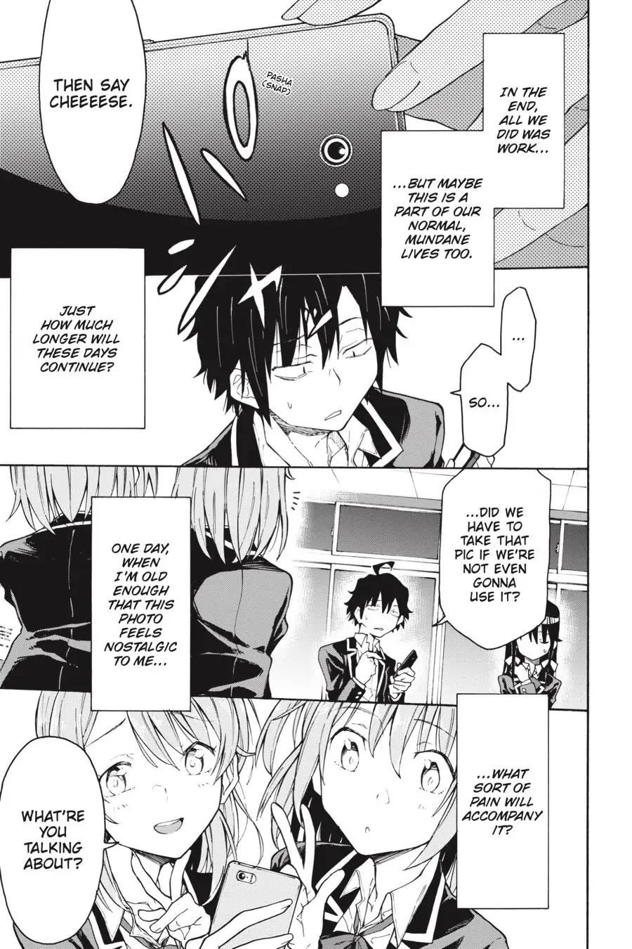 My Youth Romantic Comedy Is Wrong as I Expected @ comic Chapter 72 page 33 - Chapter 72
