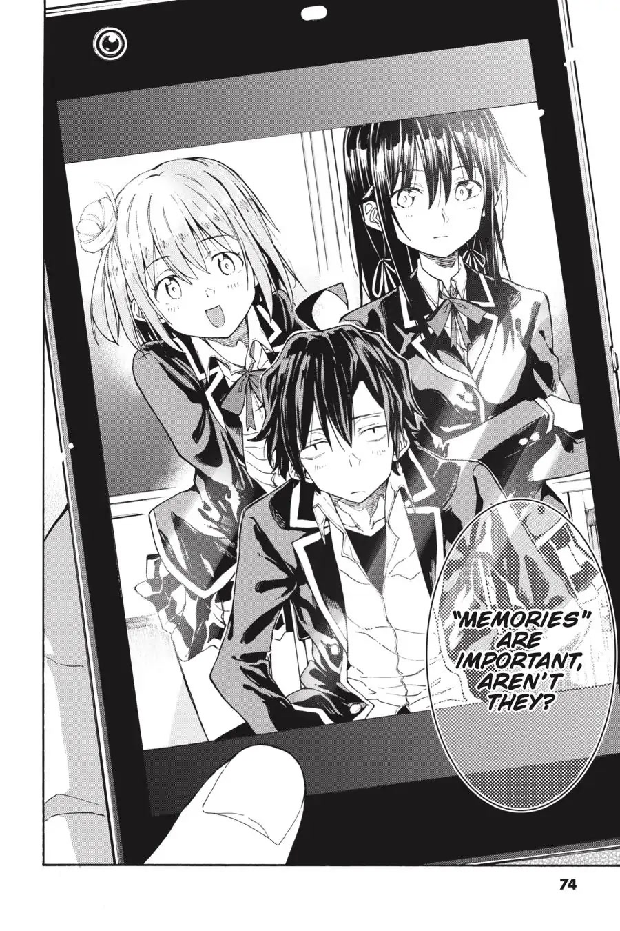 My Youth Romantic Comedy Is Wrong as I Expected @ comic Chapter 72 page 34 - Chapter 72