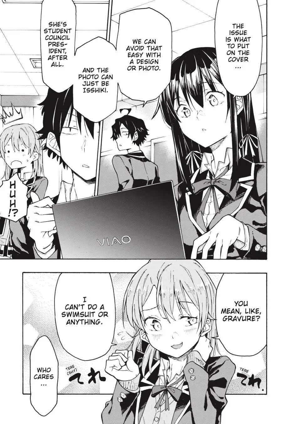 My Youth Romantic Comedy Is Wrong as I Expected @ comic Chapter 72 page 9 - Chapter 72