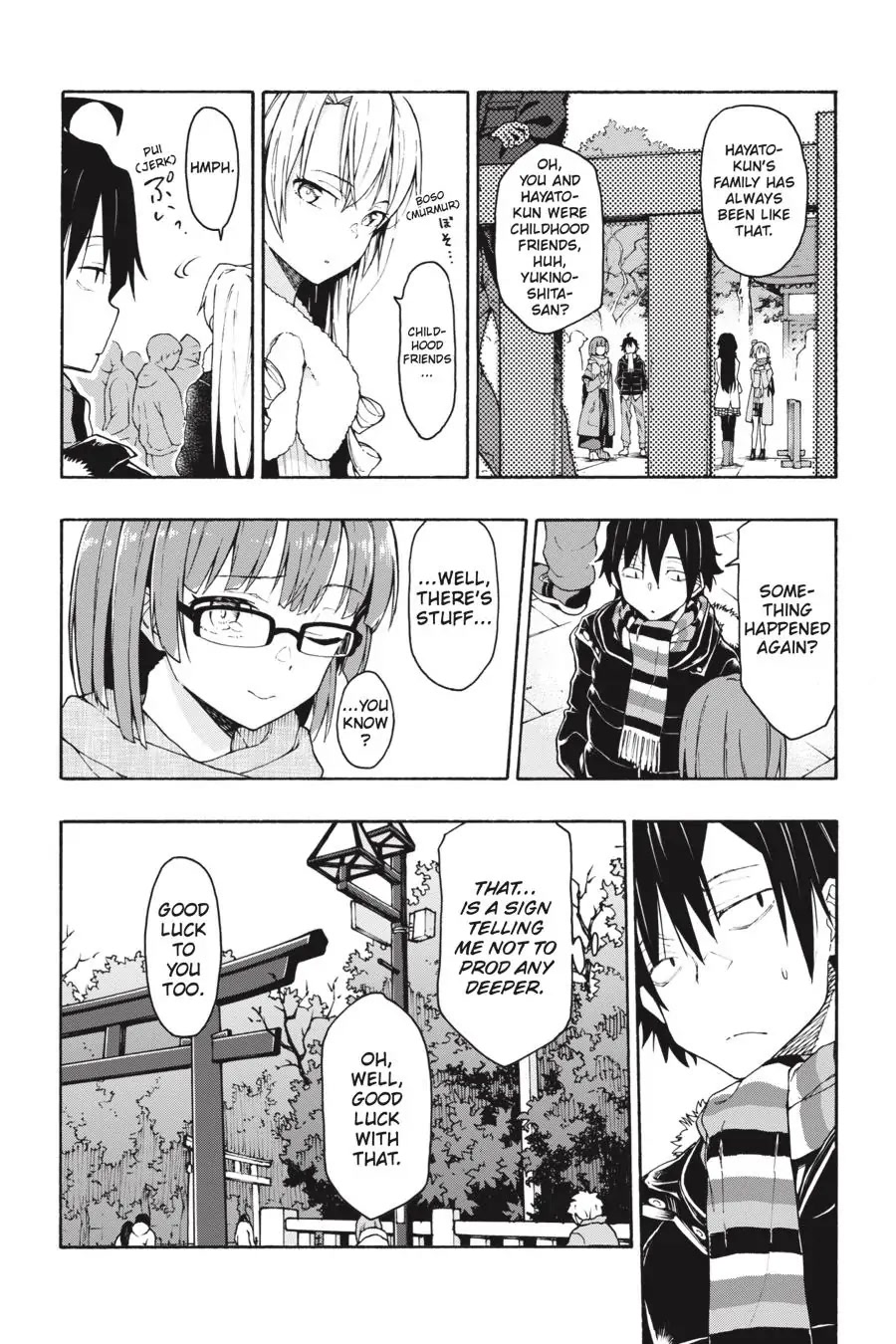 My Youth Romantic Comedy Is Wrong as I Expected @ comic Chapter 73 page 18 - Chapter 73