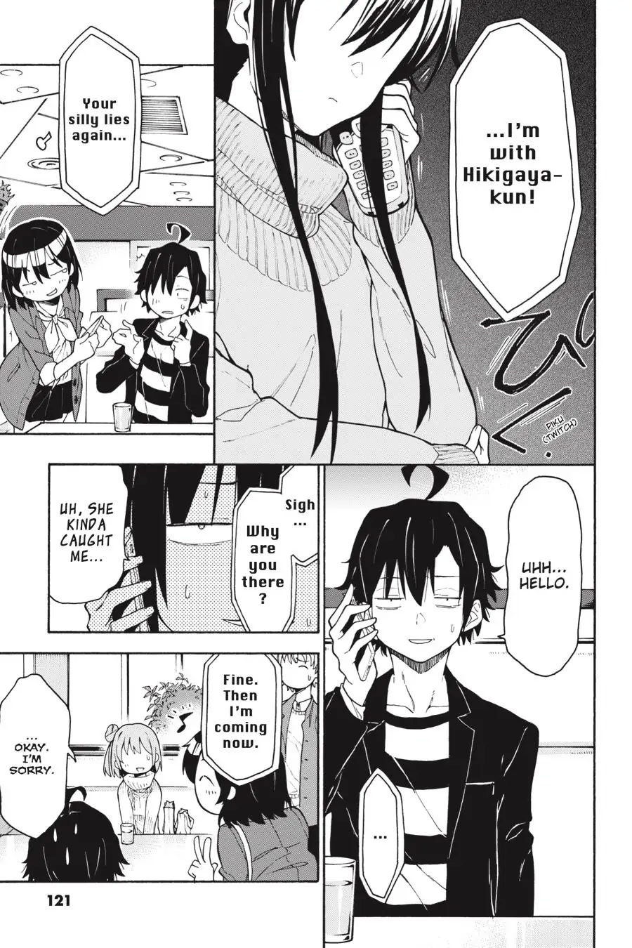 My Youth Romantic Comedy Is Wrong as I Expected @ comic Chapter 74 page 17 - Chapter 74