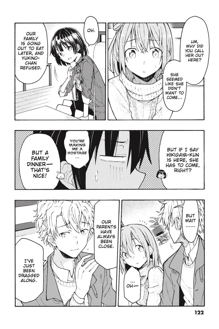 My Youth Romantic Comedy Is Wrong as I Expected @ comic Chapter 74 page 18 - Chapter 74