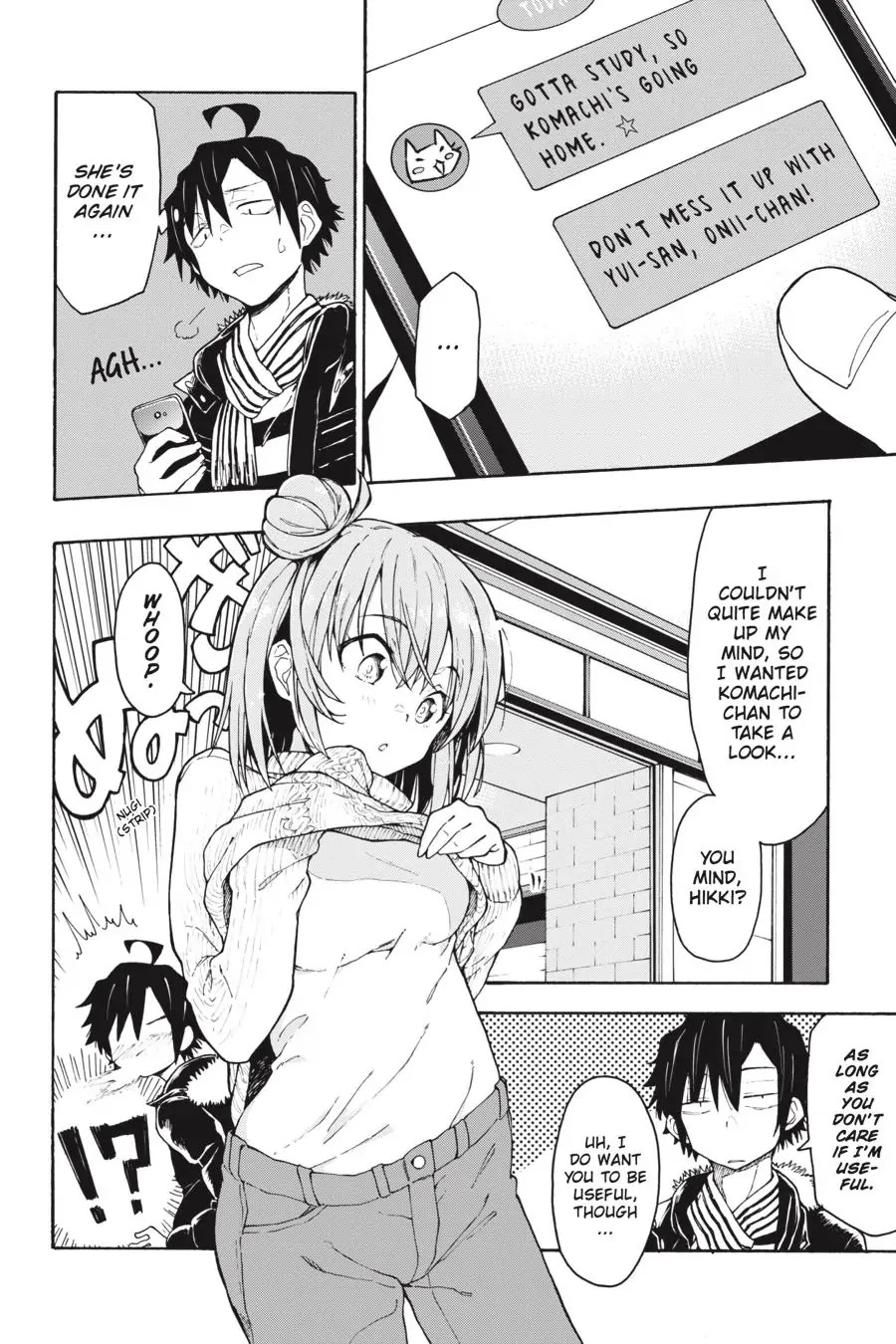 My Youth Romantic Comedy Is Wrong as I Expected @ comic Chapter 74 page 6 - Chapter 74