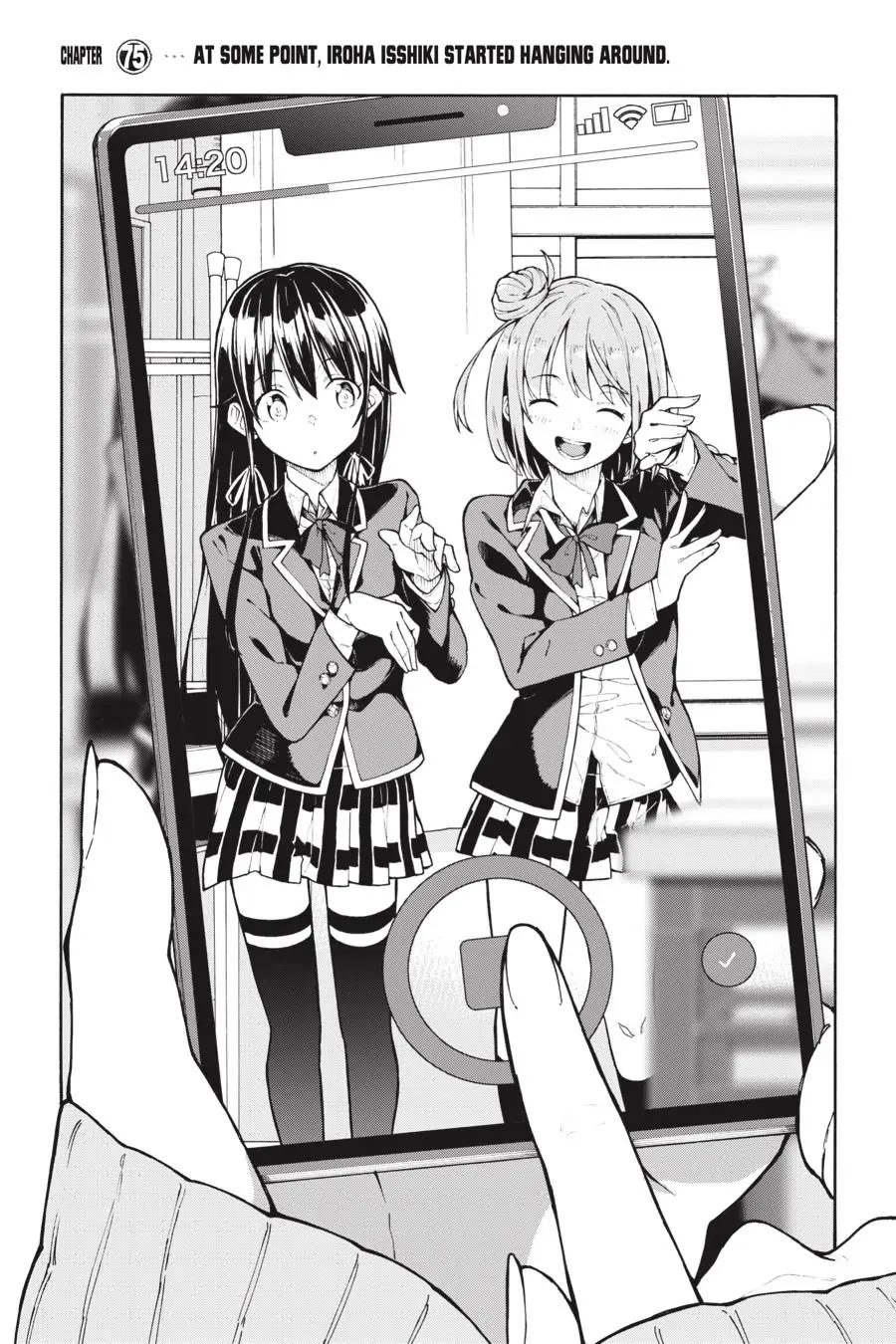 My Youth Romantic Comedy Is Wrong as I Expected @ comic Chapter 75 page 1 - Chapter 75