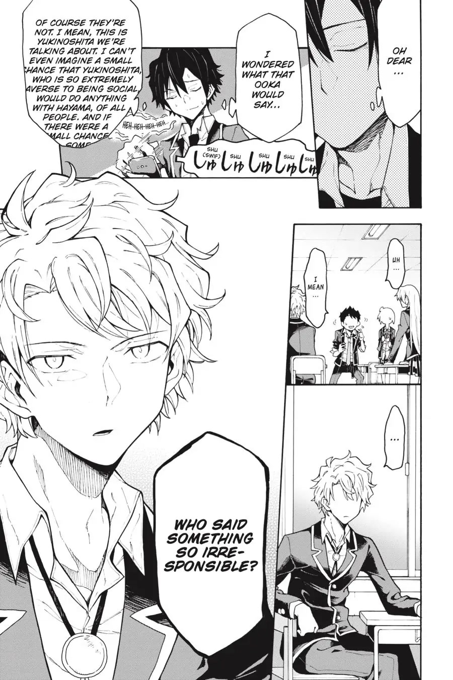 My Youth Romantic Comedy Is Wrong as I Expected @ comic Chapter 75 page 13 - Chapter 75