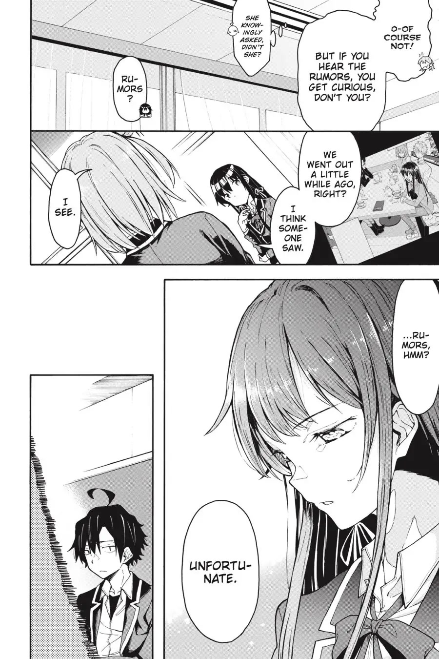 My Youth Romantic Comedy Is Wrong as I Expected @ comic Chapter 75 page 20 - Chapter 75