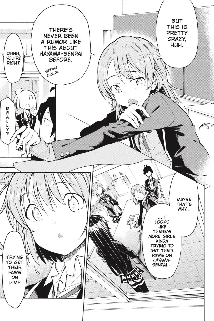 My Youth Romantic Comedy Is Wrong as I Expected @ comic Chapter 75 page 21 - Chapter 75