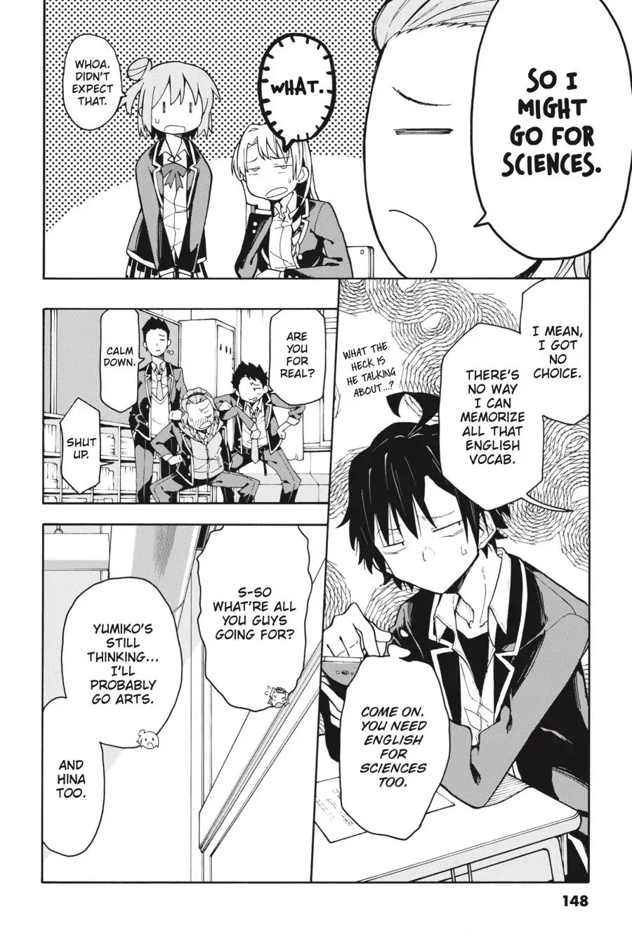 My Youth Romantic Comedy Is Wrong as I Expected @ comic Chapter 75 page 6 - Chapter 75