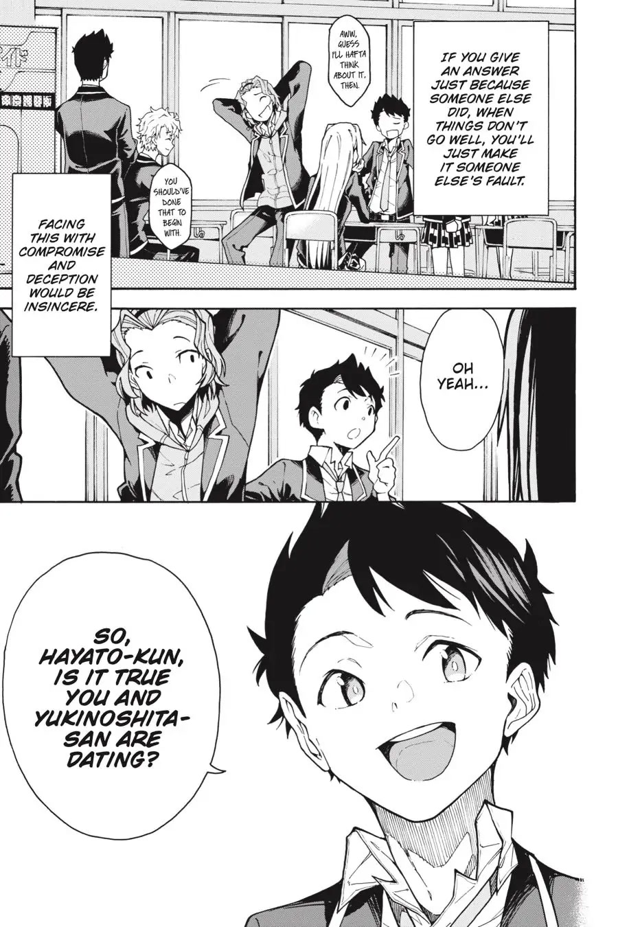 My Youth Romantic Comedy Is Wrong as I Expected @ comic Chapter 75 page 9 - Chapter 75