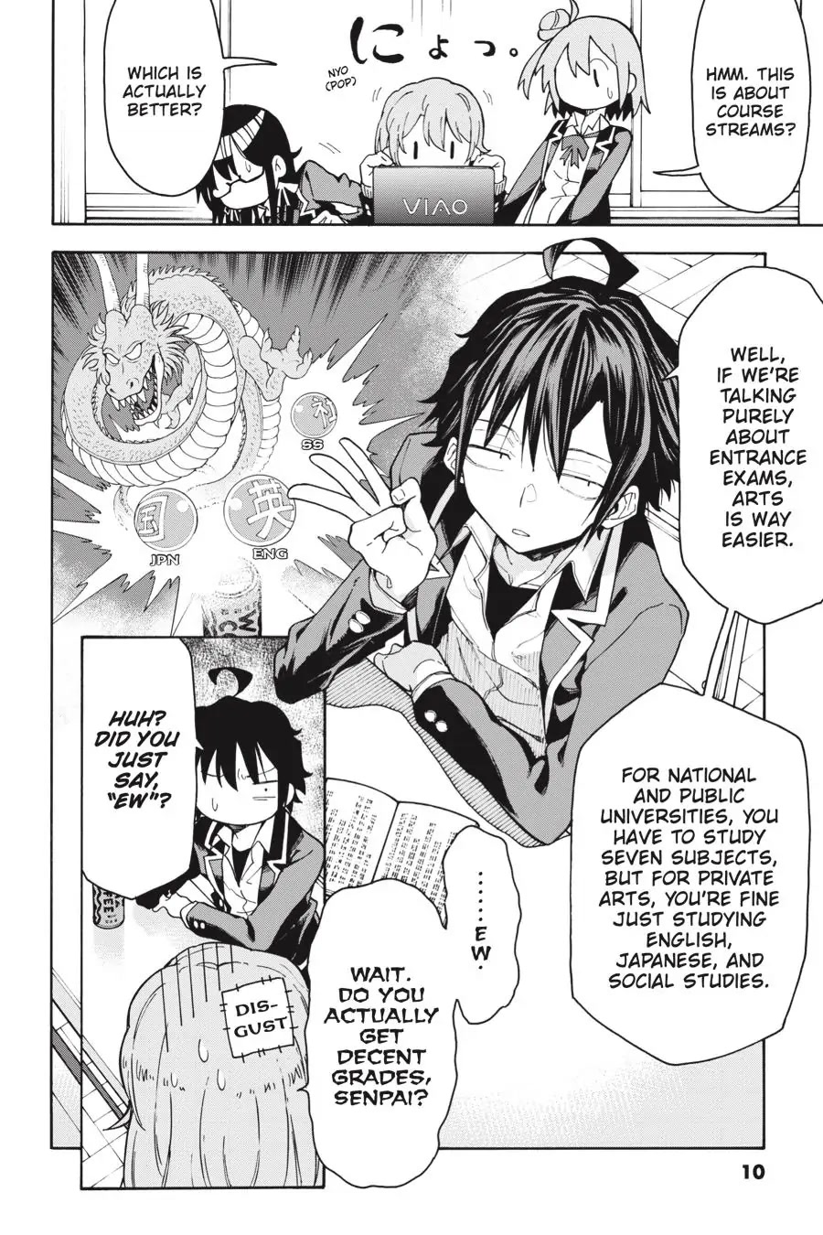 My Youth Romantic Comedy Is Wrong as I Expected @ comic Chapter 76 page 10 - Chapter 76