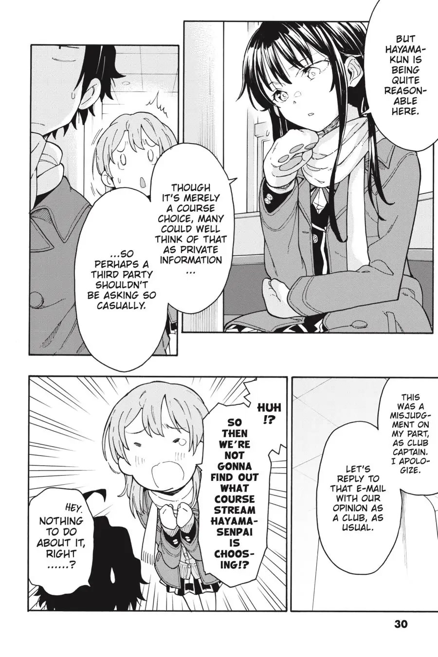 My Youth Romantic Comedy Is Wrong as I Expected @ comic Chapter 76 page 29 - Chapter 76