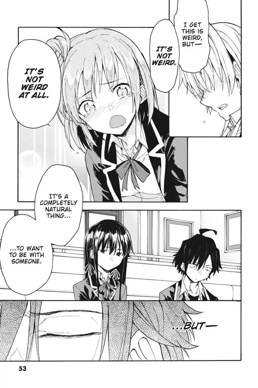 My Youth Romantic Comedy Is Wrong as I Expected @ comic Chapter 77 page 19 - Chapter 77