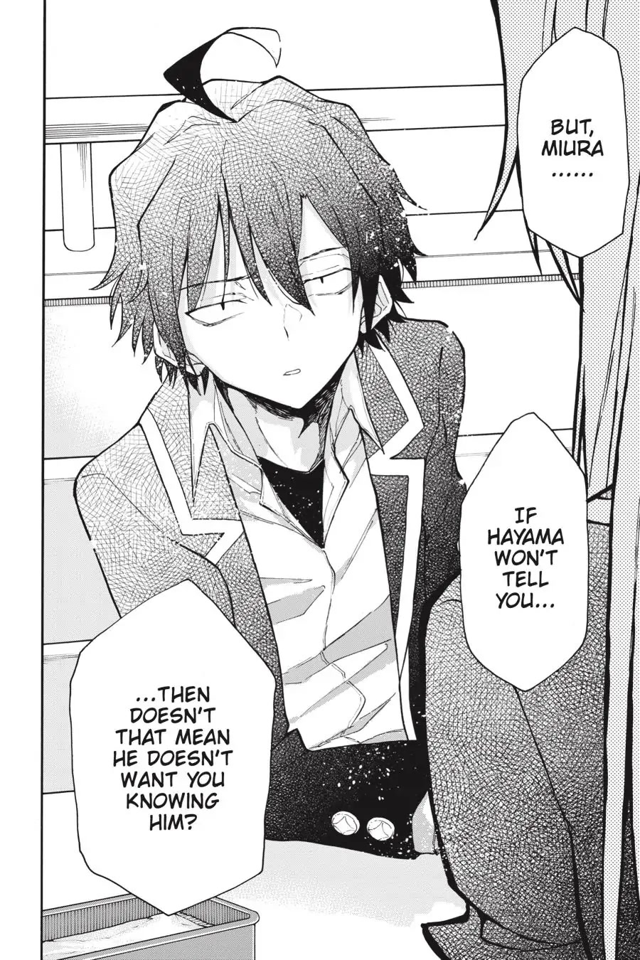 My Youth Romantic Comedy Is Wrong as I Expected @ comic Chapter 77 page 20 - Chapter 77