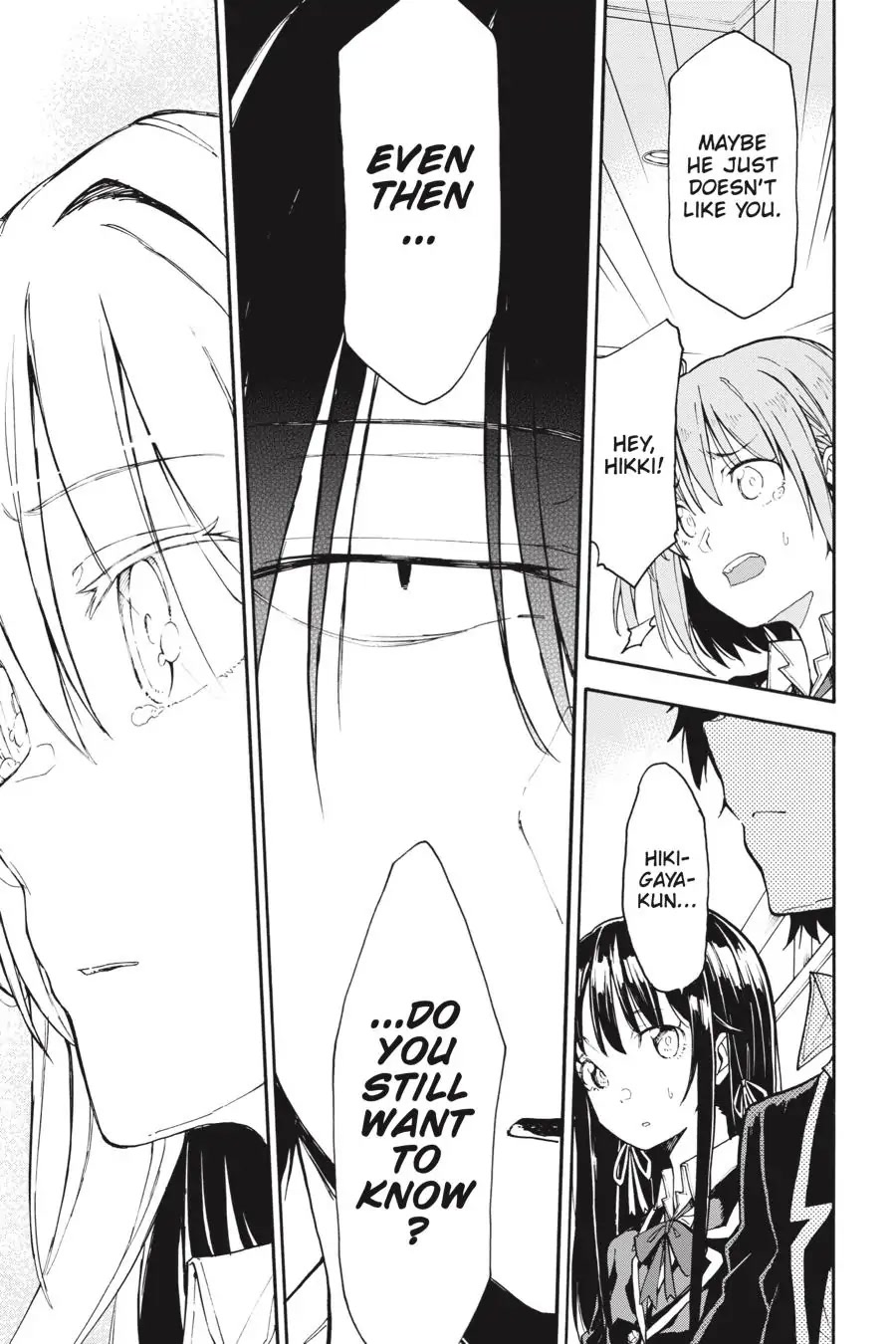 My Youth Romantic Comedy Is Wrong as I Expected @ comic Chapter 77 page 21 - Chapter 77