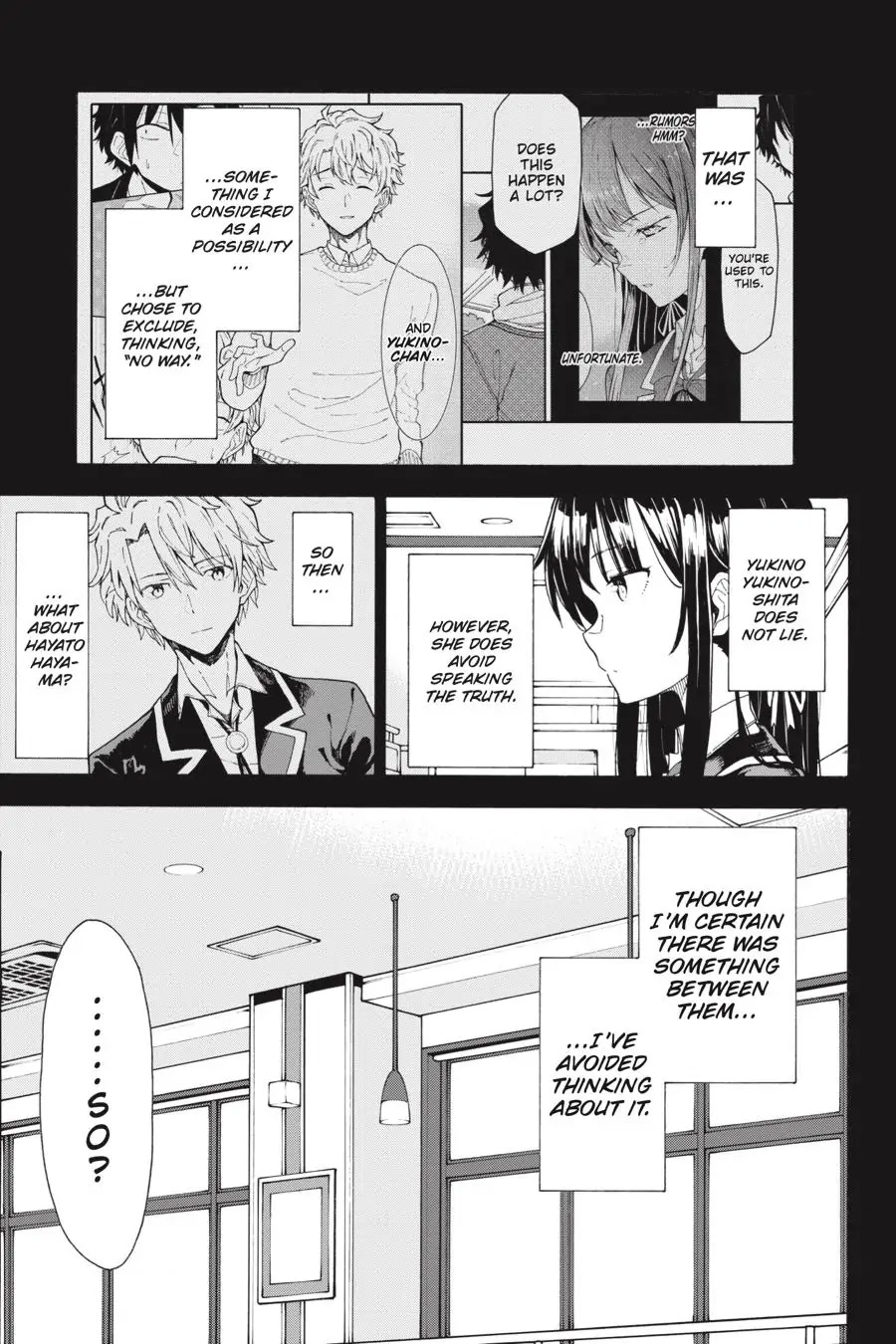 My Youth Romantic Comedy Is Wrong as I Expected @ comic Chapter 77 page 7 - Chapter 77