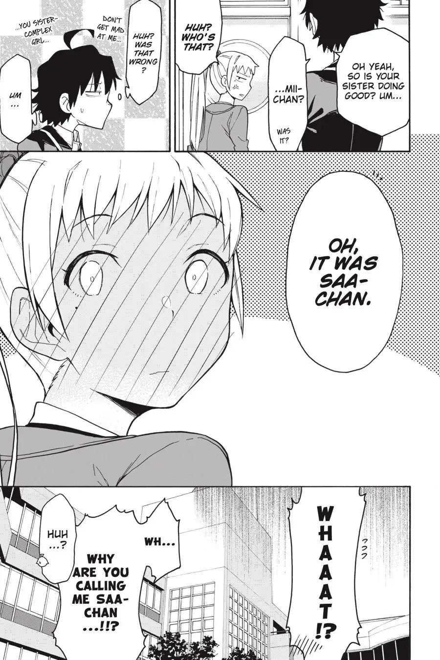 My Youth Romantic Comedy Is Wrong as I Expected @ comic Chapter 78 page 15 - Chapter 78