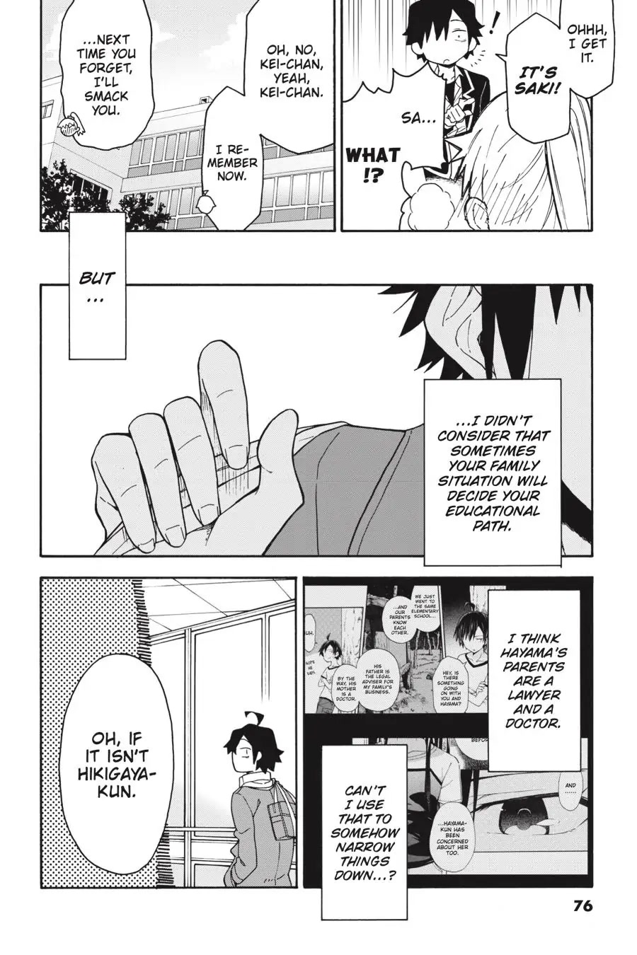 My Youth Romantic Comedy Is Wrong as I Expected @ comic Chapter 78 page 16 - Chapter 78