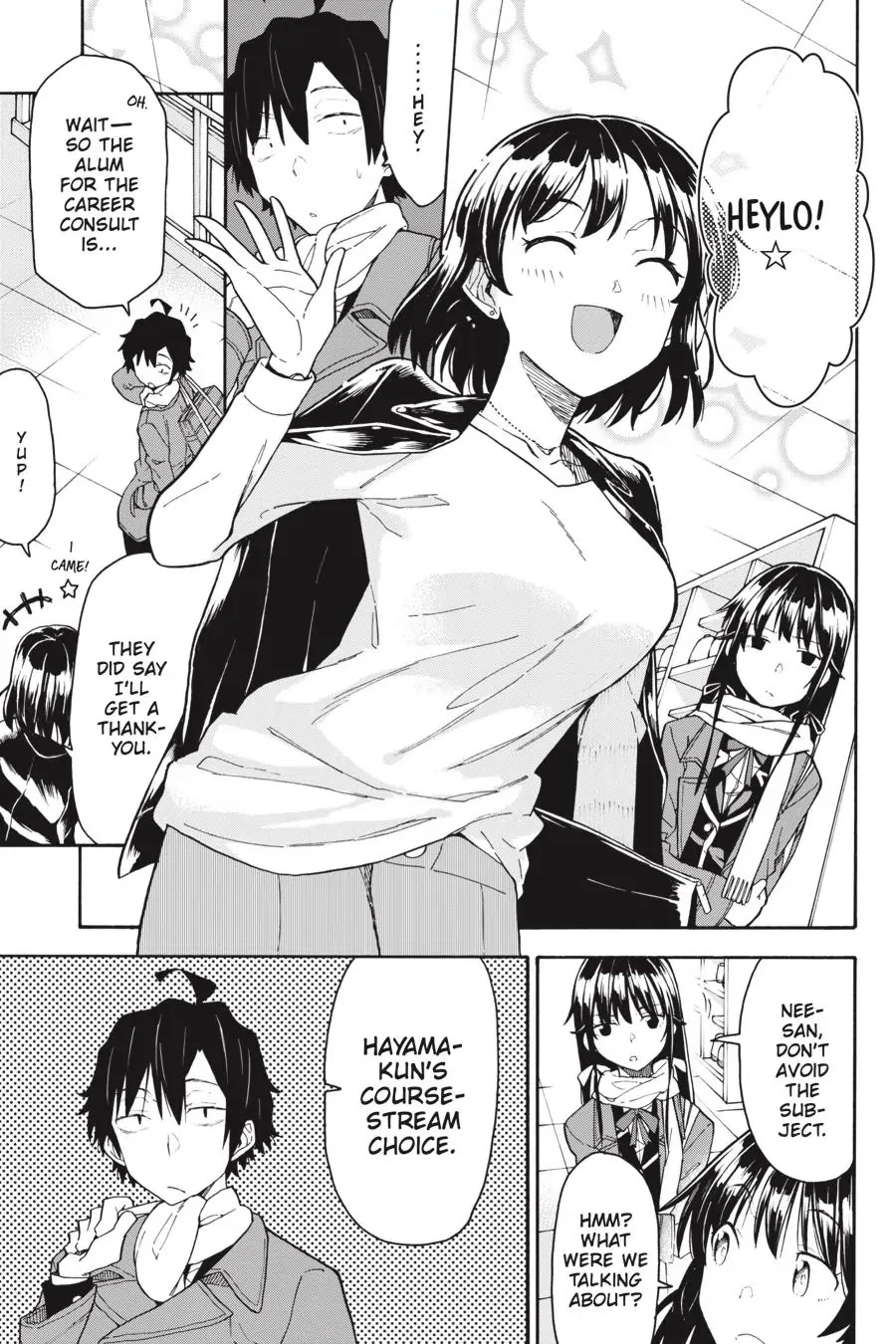 My Youth Romantic Comedy Is Wrong as I Expected @ comic Chapter 78 page 17 - Chapter 78