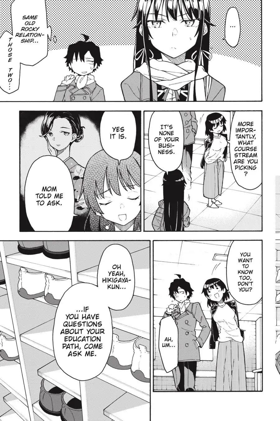 My Youth Romantic Comedy Is Wrong as I Expected @ comic Chapter 78 page 19 - Chapter 78