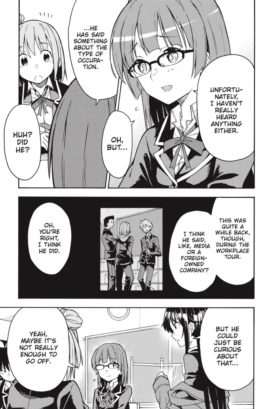 My Youth Romantic Comedy Is Wrong as I Expected @ comic Chapter 78 page 23 - Chapter 78