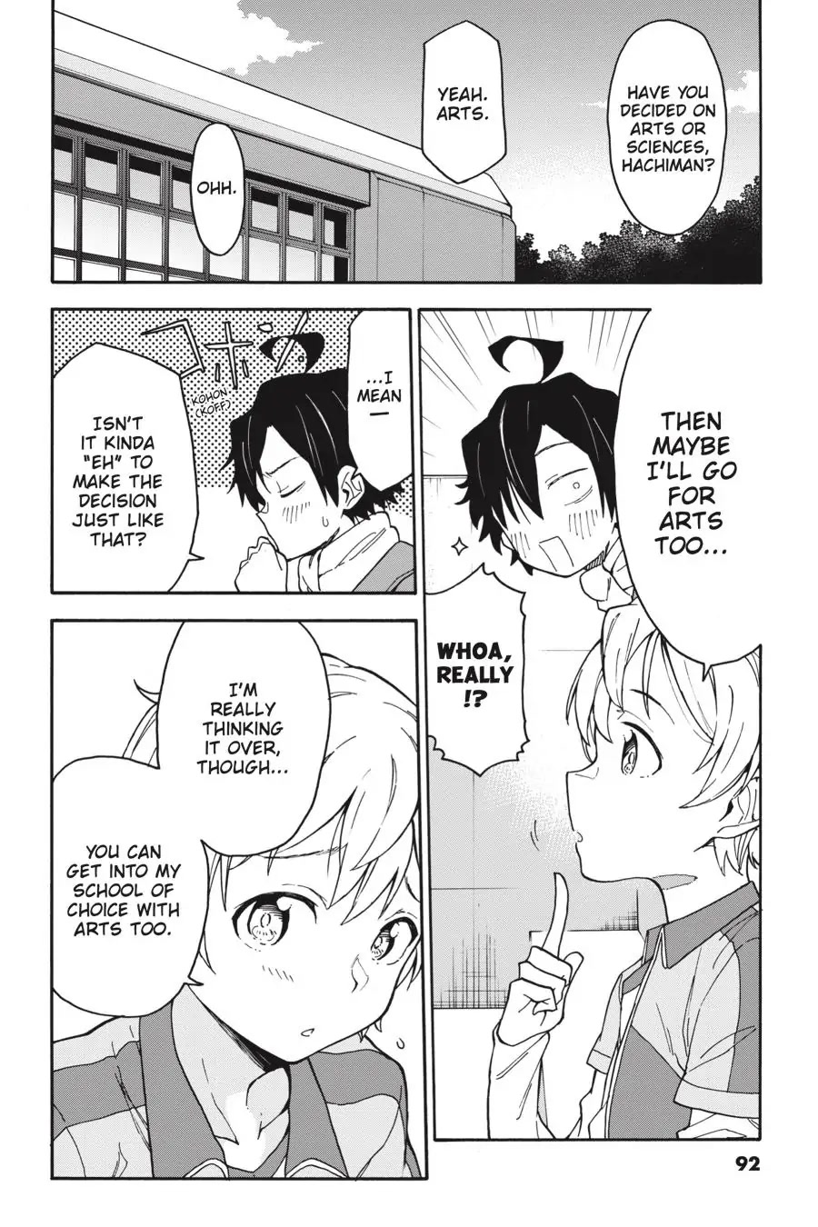 My Youth Romantic Comedy Is Wrong as I Expected @ comic Chapter 78 page 32 - Chapter 78