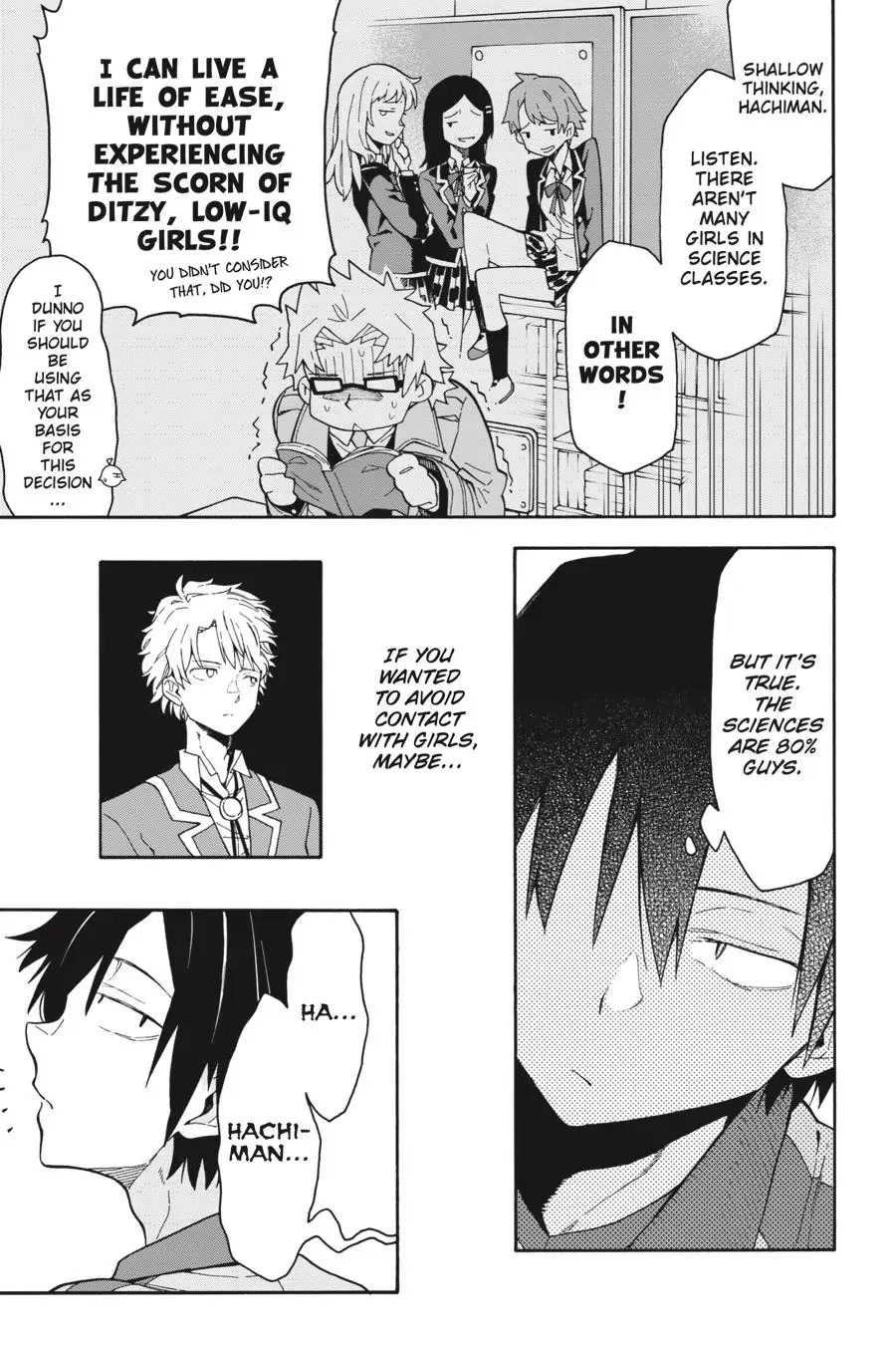 My Youth Romantic Comedy Is Wrong as I Expected @ comic Chapter 78 page 5 - Chapter 78