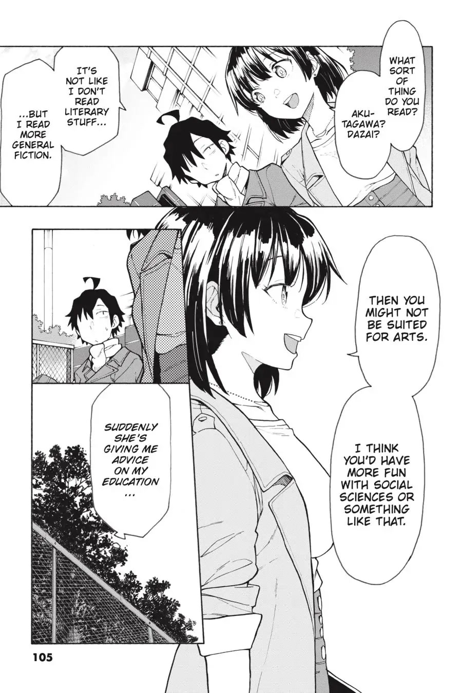 My Youth Romantic Comedy Is Wrong as I Expected @ comic Chapter 79 page 7 - Chapter 79