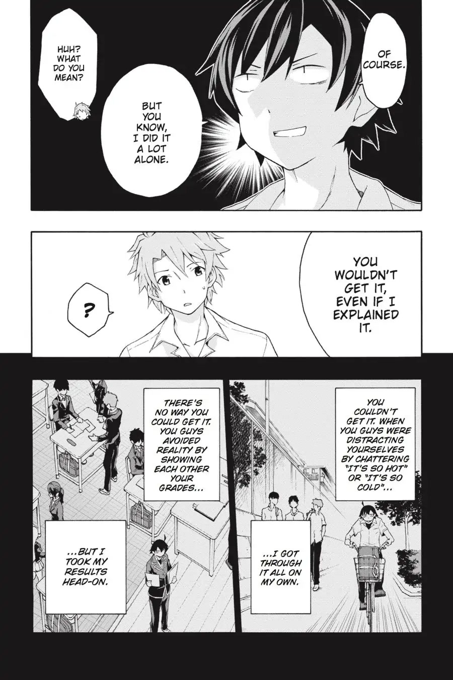 My Youth Romantic Comedy Is Wrong as I Expected @ comic Chapter 8 page 12 - Chapter 8