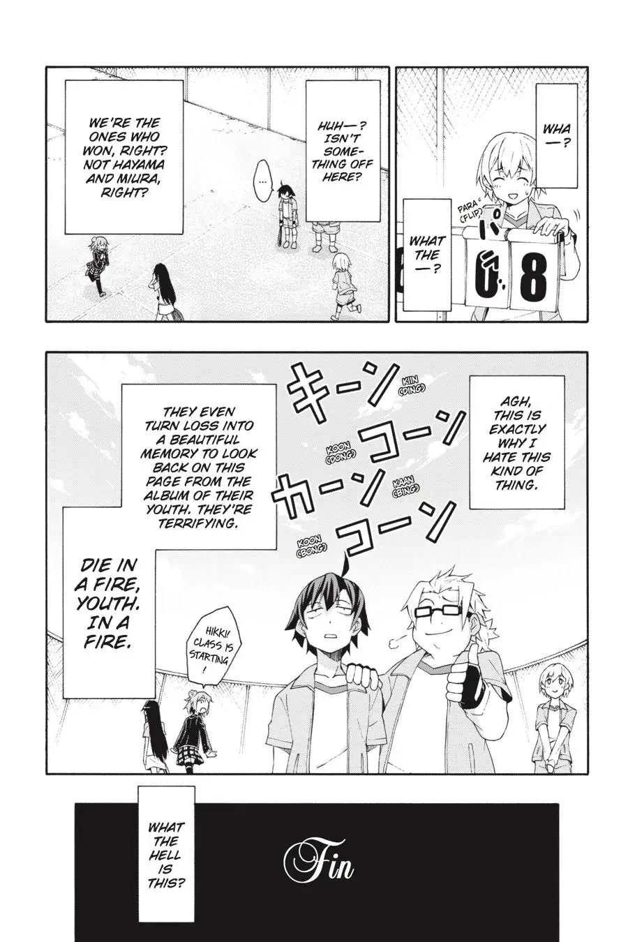 My Youth Romantic Comedy Is Wrong as I Expected @ comic Chapter 8 page 20 - Chapter 8