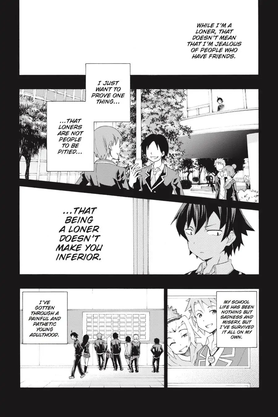 My Youth Romantic Comedy Is Wrong as I Expected @ comic Chapter 8 page 4 - Chapter 8