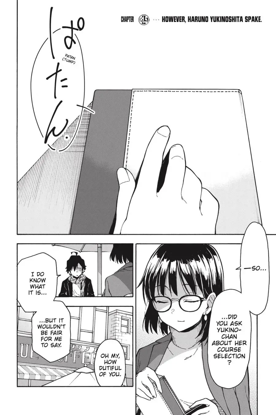 My Youth Romantic Comedy Is Wrong as I Expected @ comic Chapter 81.5 page 1 - Chapter 81.5