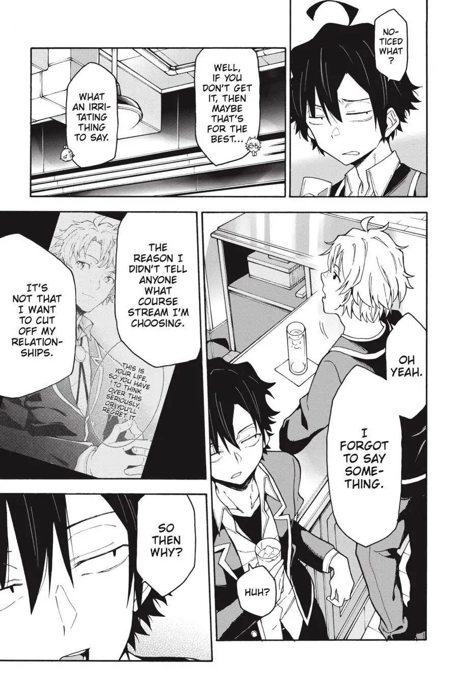 My Youth Romantic Comedy Is Wrong as I Expected @ comic Chapter 81 page 27 - Chapter 81