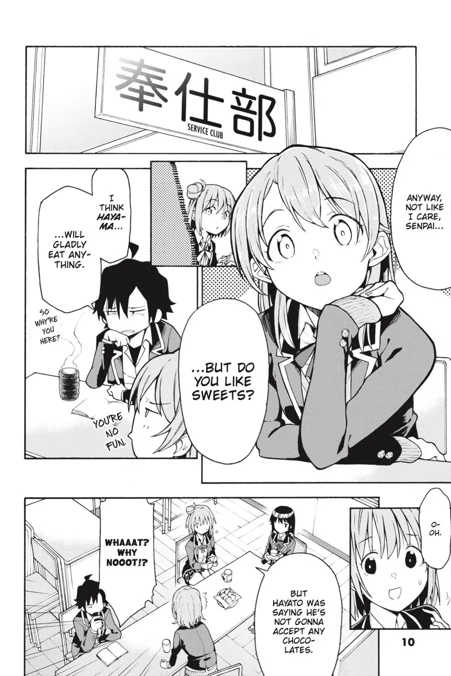 My Youth Romantic Comedy Is Wrong as I Expected @ comic Chapter 82 page 10 - Chapter 82