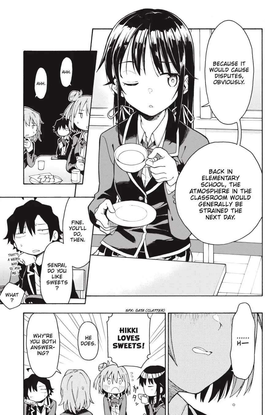 My Youth Romantic Comedy Is Wrong as I Expected @ comic Chapter 82 page 11 - Chapter 82