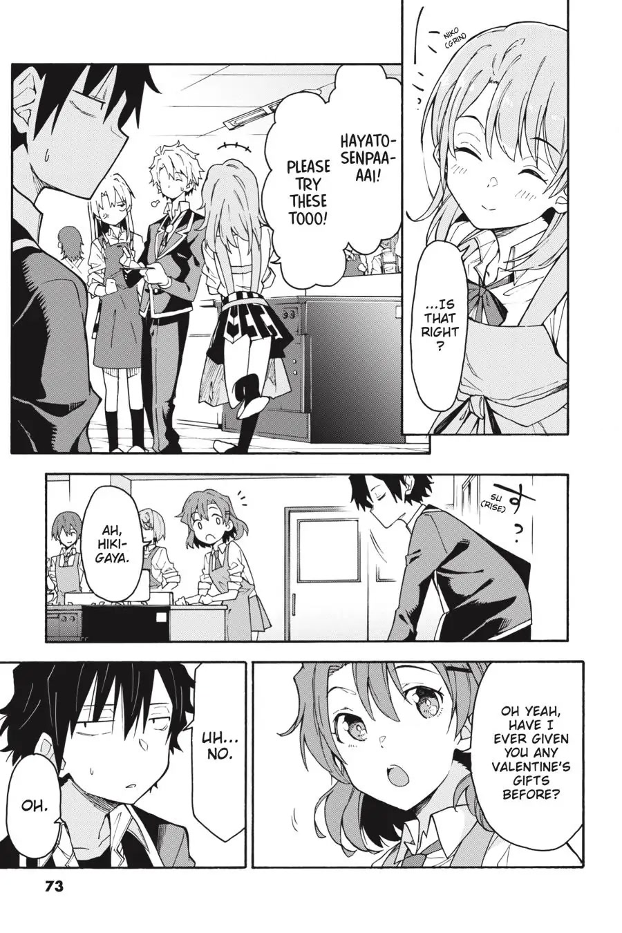 My Youth Romantic Comedy Is Wrong as I Expected @ comic Chapter 84 page 11 - Chapter 84