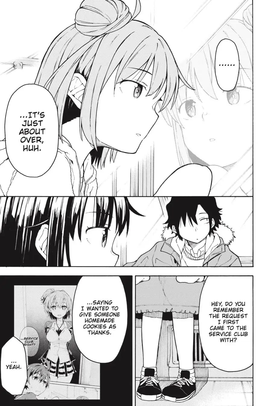 My Youth Romantic Comedy Is Wrong as I Expected @ comic Chapter 86 page 19 - Chapter 86