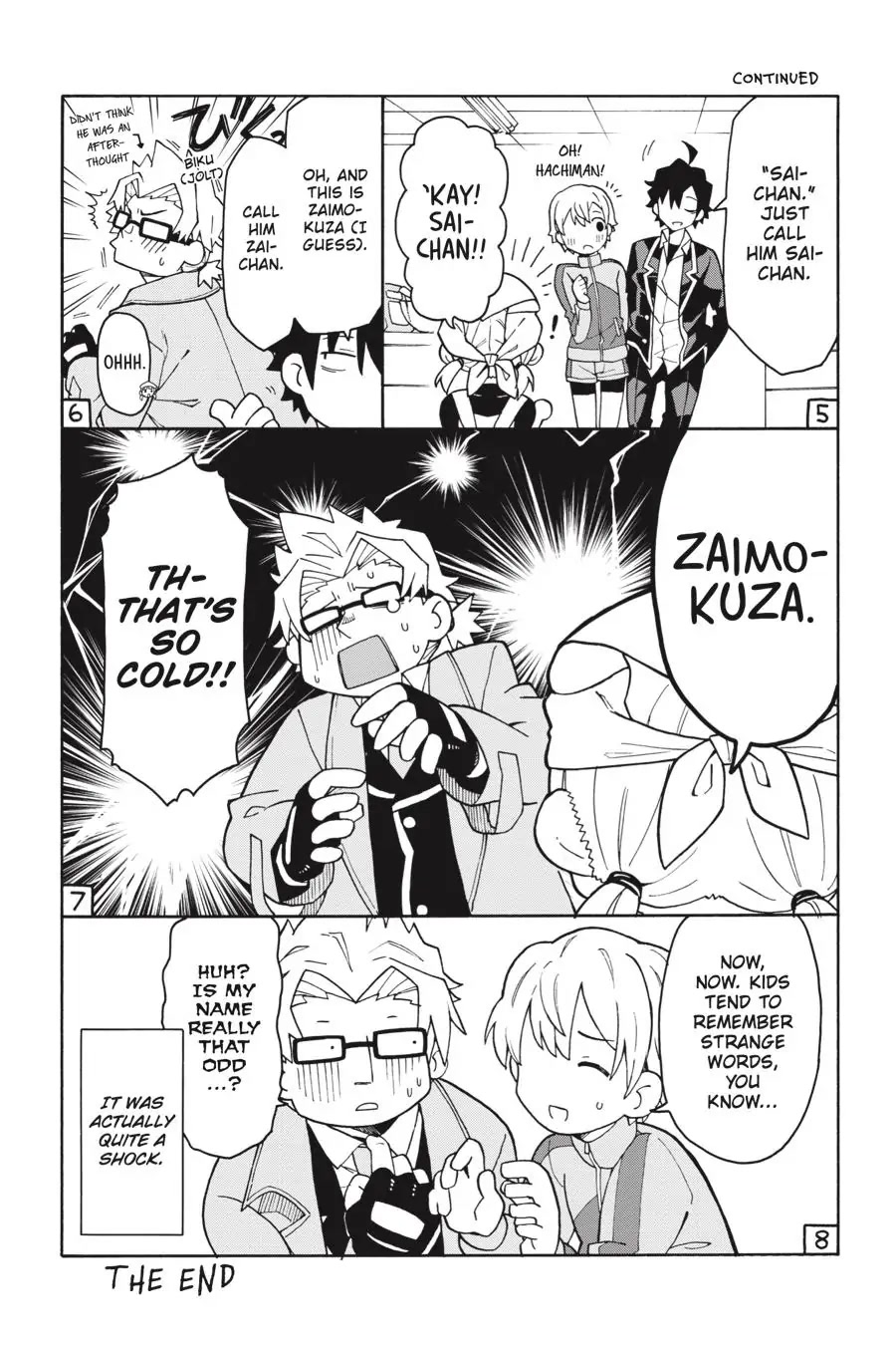 My Youth Romantic Comedy Is Wrong as I Expected @ comic Chapter 86 page 34 - Chapter 86
