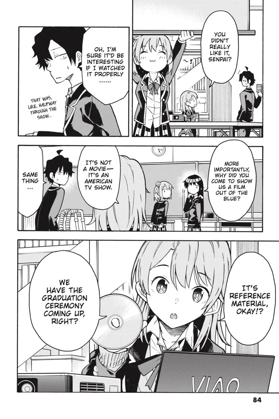 My Youth Romantic Comedy Is Wrong as I Expected @ comic Chapter 89 page 14 - Chapter 89