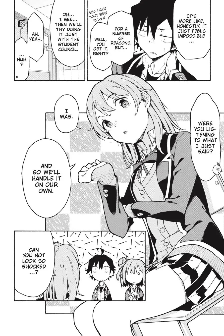 My Youth Romantic Comedy Is Wrong as I Expected @ comic Chapter 89 page 18 - Chapter 89