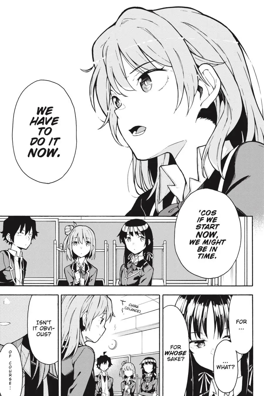 My Youth Romantic Comedy Is Wrong as I Expected @ comic Chapter 89 page 21 - Chapter 89